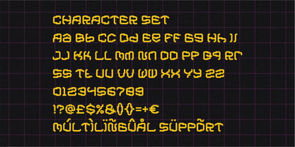 Cyber Bytes Font Poster 5