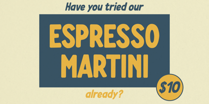 Sul Mare Font Poster 3