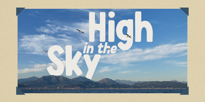 Sul Mare Font Poster 4