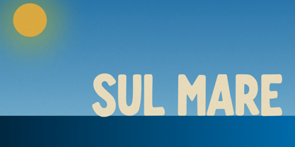 Sul Mare Font Poster 1