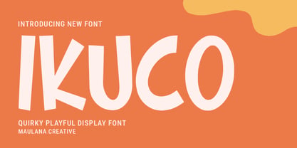 MC Ikuco Font Poster 1