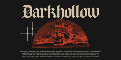 Grave Shade Font Poster 6