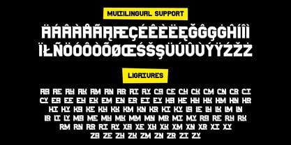 Urban Plaza Font Poster 5