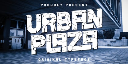 Urban Plaza Font Poster 1