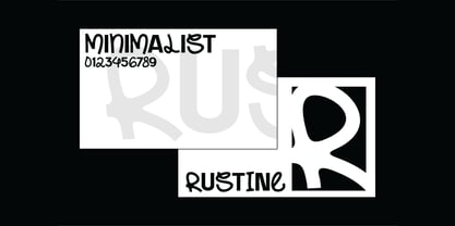 Fredals Experimental Display Font Poster 2