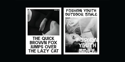 Fredals Experimental Display Font Poster 3