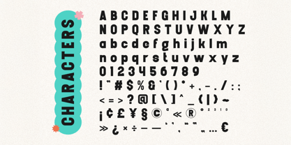 Gorgea Font Poster 3