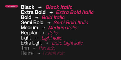 MIT Quailav Font Poster 4