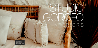 Moderan Font Poster 7