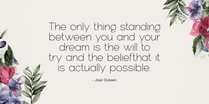 Moderan Font Poster 9