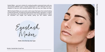 Holla Mine Font Poster 3