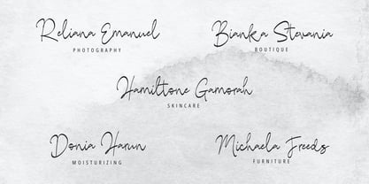 Lerased Signature Font Poster 4