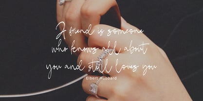 Lerased Signature Font Poster 7