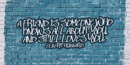 Radies Graffiti Font Poster 5