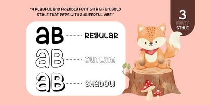 Fox Willow Font Poster 2