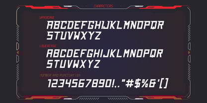 Nitro Eagle Font Poster 8