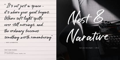 Yelgani Font Poster 4