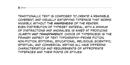 QR Emes Font Poster 6