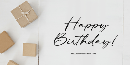Mellira Font Poster 6