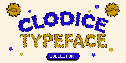 Clodice Font Poster 1