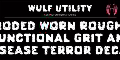 Wulf Utility Font Poster 1