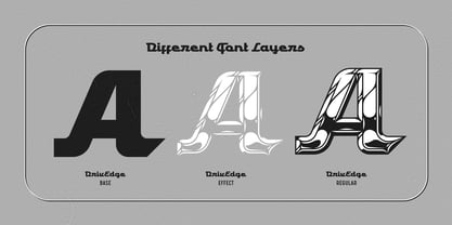 DrivEdge Font Poster 5