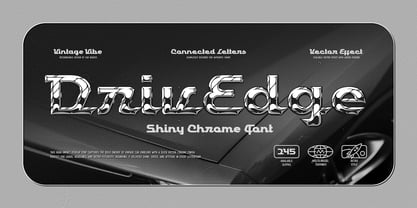 DrivEdge Font Poster 1
