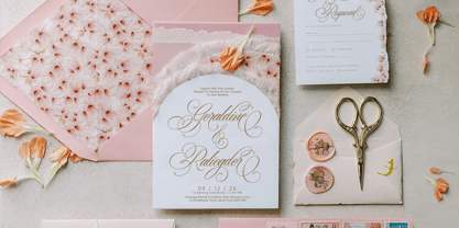 Dear Victoria Font Poster 7