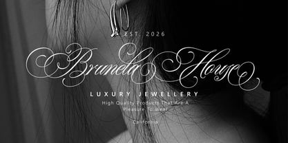 Dear Victoria Font Poster 2