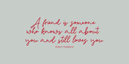 Alusiand Signature Font Poster 9