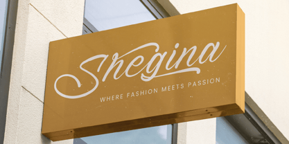 Sound Vinyls Font Poster 2