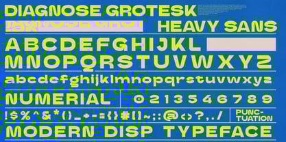 Diagno Grotesk Font Poster 4