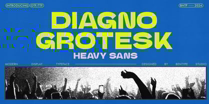 Diagno Grotesk Font Poster 1