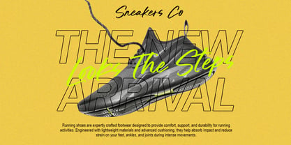 Ventalince Font Poster 7