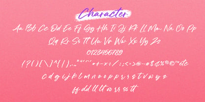 Ventalince Font Poster 13