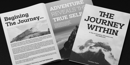 Mesveda Slab Font Poster 9