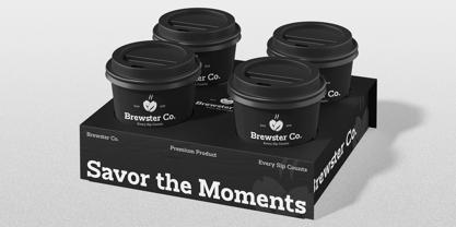 Mesveda Slab Font Poster 8