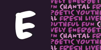 Chantal Font Poster 3