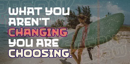 Jagonk Brow Font Poster 3