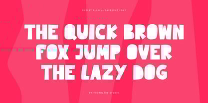 Cutlet Font Poster 2