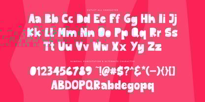 Cutlet Font Poster 14