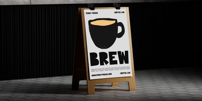 Cutlet Font Poster 8