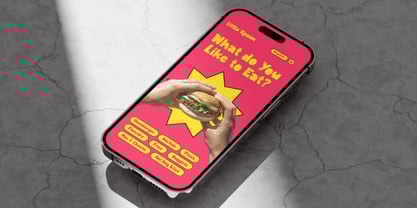 Cutlet Font Poster 5