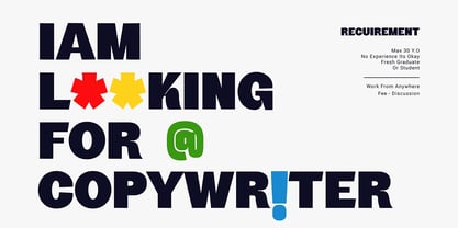 Riking Font Poster 10