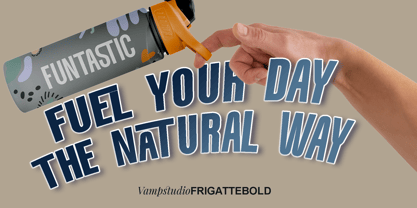 Frigattebold Font Poster 8