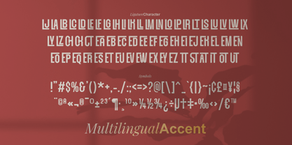 Frigattebold Font Poster 13