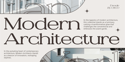 Denvile Font Poster 5