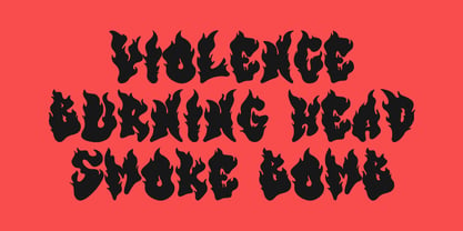 MC Flamezinna Font Poster 2