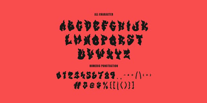 MC Flamezinna Font Poster 7