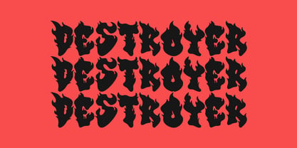 MC Flamezinna Font Poster 3